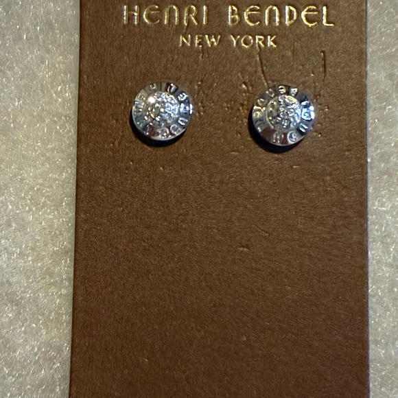 Henri Bendel Sparkling Silver Earrings - Picture 6 of 7
